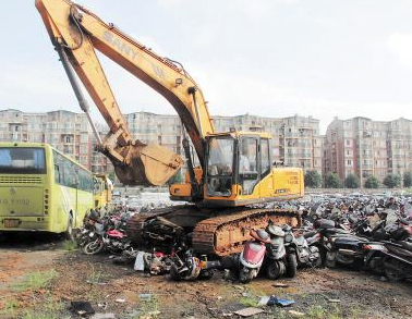 報(bào)廢電動(dòng)車銷毀